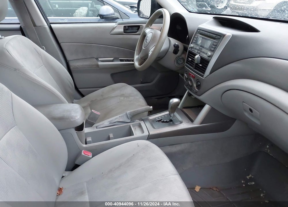 2009 SUBARU FORESTER 2.5X VIN: JF2SH61659H797403