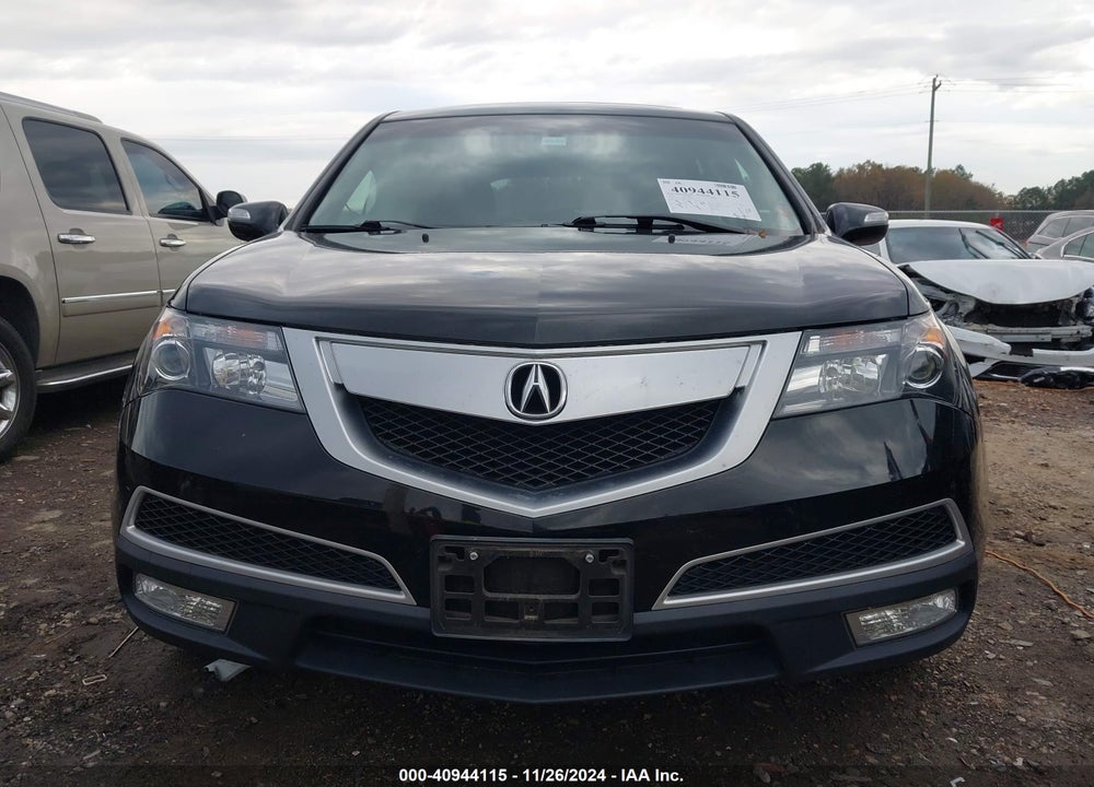 2012 ACURA MDX VIN: 2HNYD2H23CH505565
