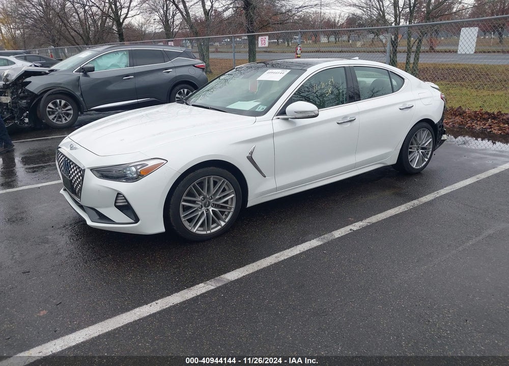 2021 GENESIS G70 2.0T AWD VIN: KMTG34LA0MU075993