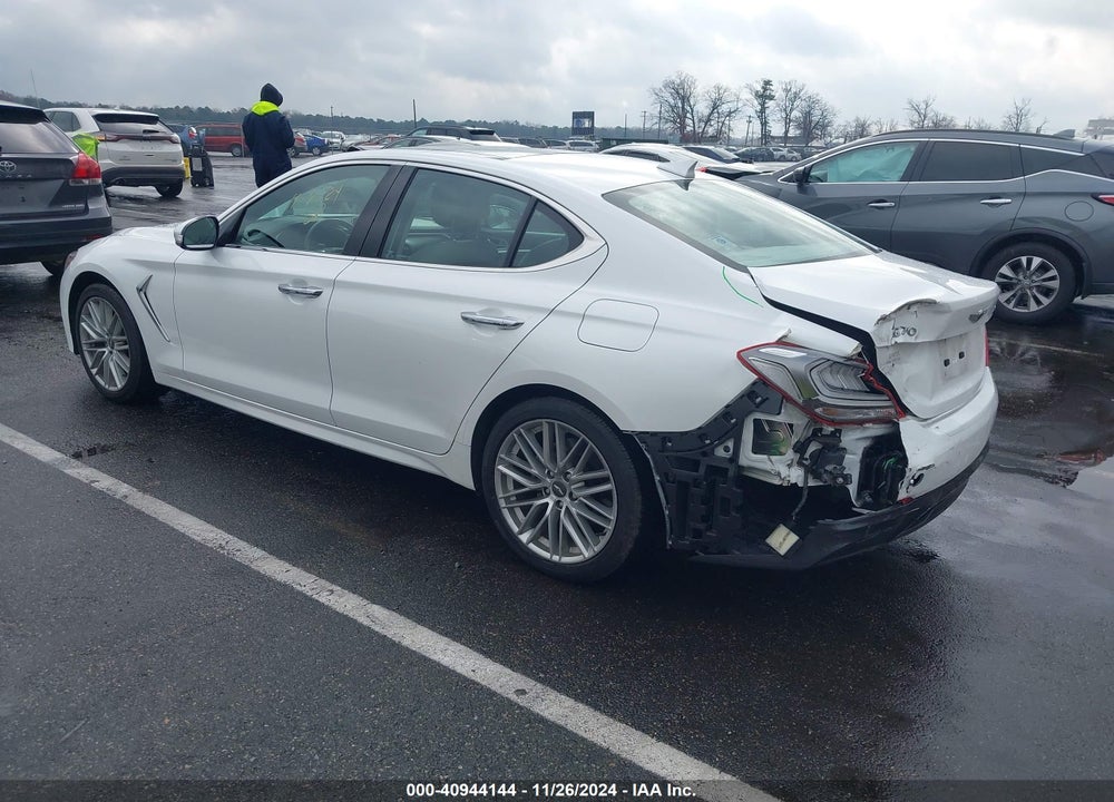 2021 GENESIS G70 2.0T AWD VIN: KMTG34LA0MU075993