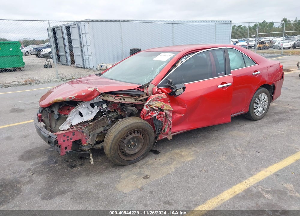 2012 TOYOTA CAMRY LE VIN: 4T1BF1FK0CU521556