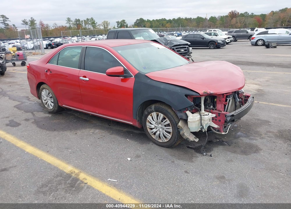2012 TOYOTA CAMRY LE VIN: 4T1BF1FK0CU521556