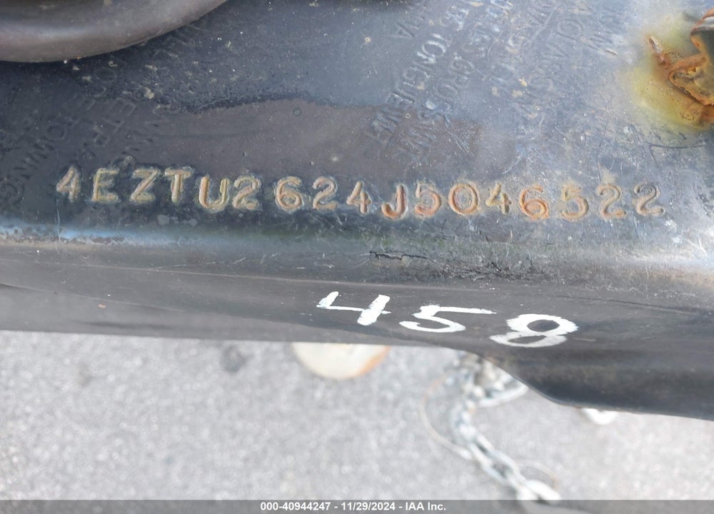 2018 SPORTSMEN OTHER VIN: 4EZTU2624J5046522