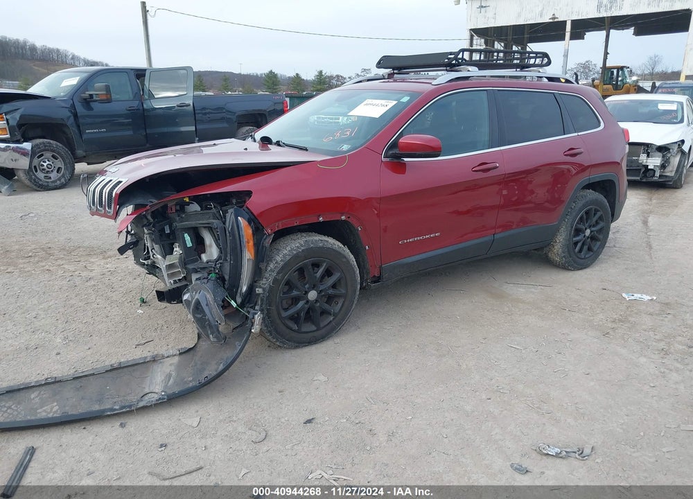 2017 JEEP CHEROKEE LATITUDE 4X4 VIN: 1C4PJMCBXHW656831