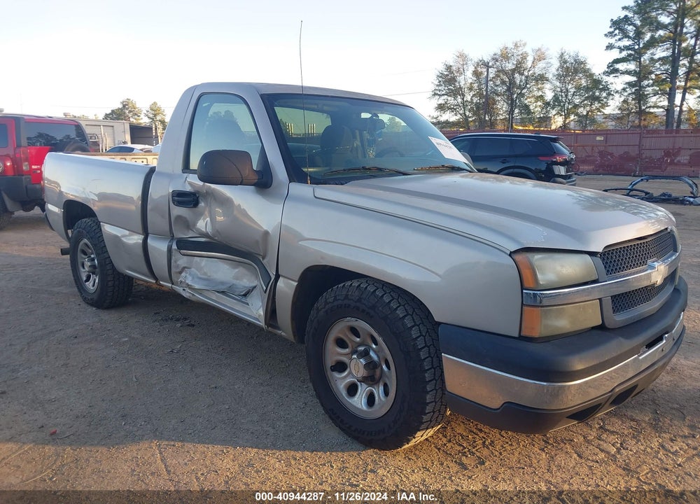 2005 CHEVROLET SILVERADO 1500 VIN: 1GCEC14X65Z151468