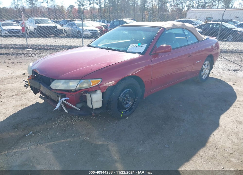 2003 TOYOTA CAMRY SOLARA SLE V6 VIN: 2T1FF28P93C607739