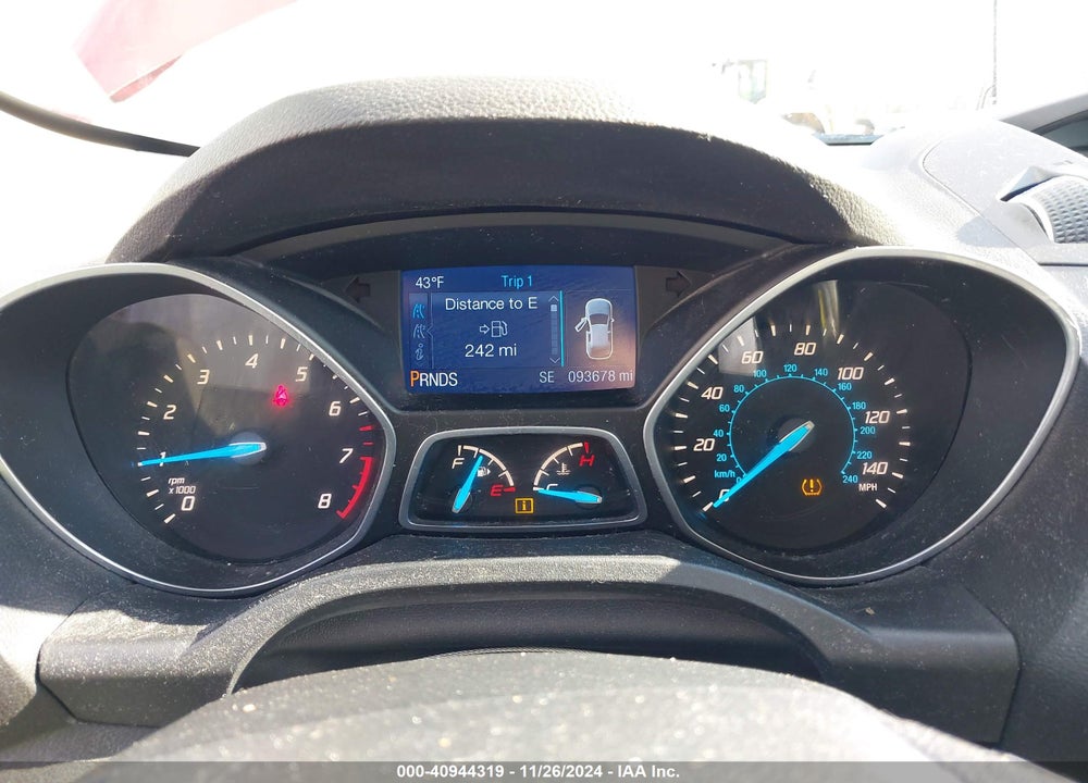 2014 FORD ESCAPE SE VIN: 1FMCU9GX1EUD15054