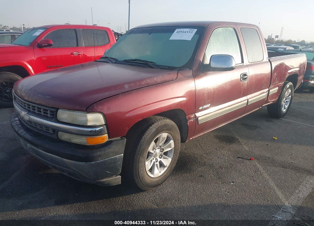 2002 CHEVROLET SILVERADO 1500 LS VIN: 2GCEC19TX21194933