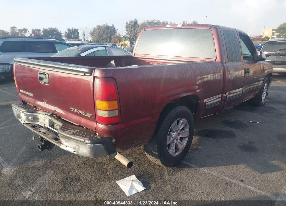 2002 CHEVROLET SILVERADO 1500 LS VIN: 2GCEC19TX21194933