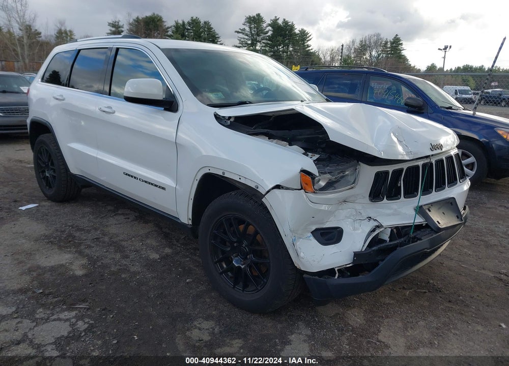 2016 JEEP GRAND CHEROKEE LAREDO VIN: 1C4RJFAG7GC380692