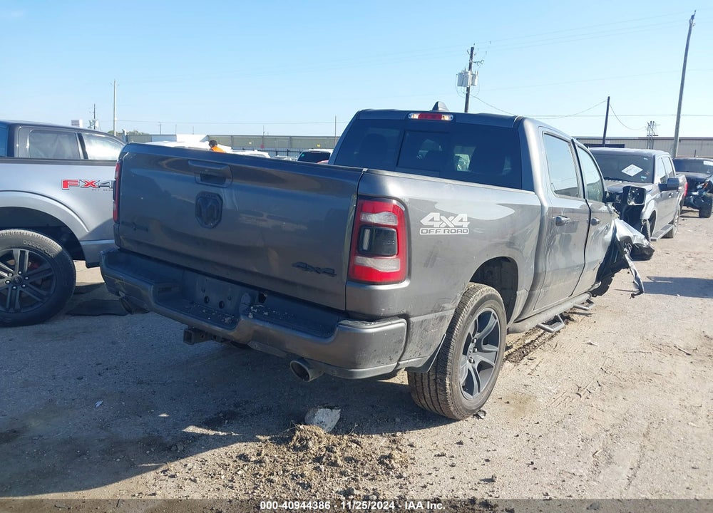 2020 RAM 1500 LONE STAR 4X4 5'7 BOX VIN: 1C6SRFFTXLN221350