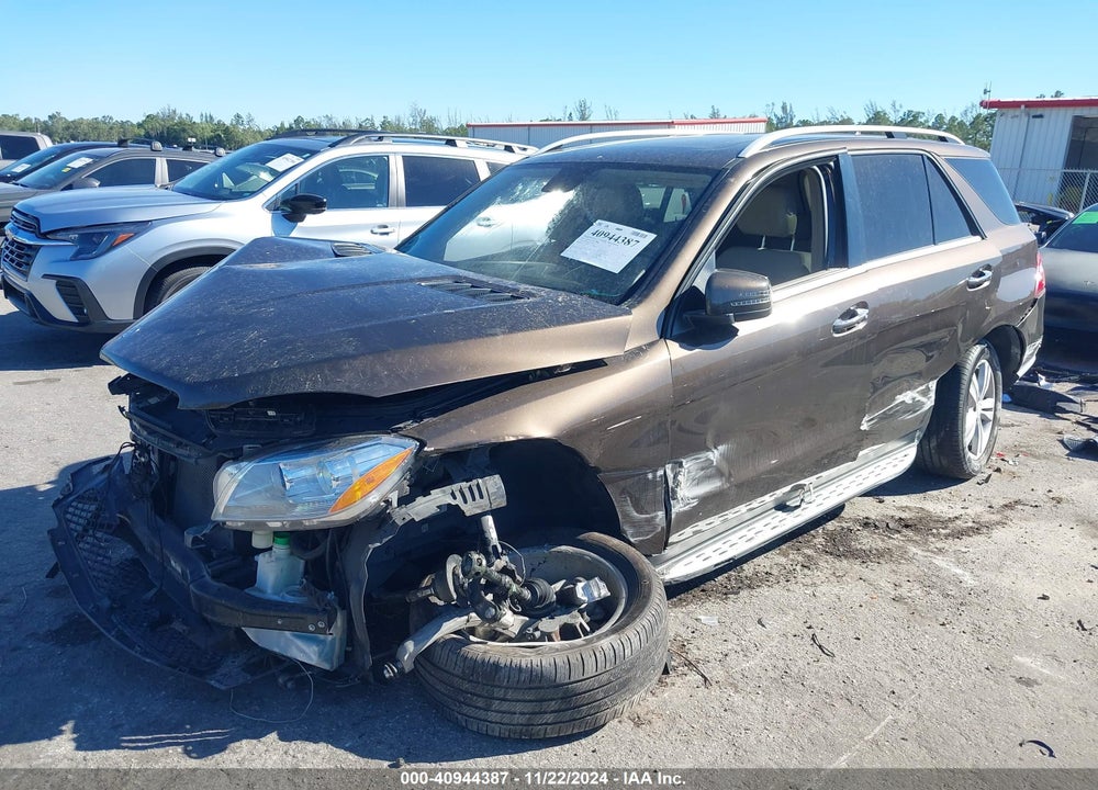 2013 MERCEDES-BENZ ML 350 4MATIC VIN: 4JGDA5HB0DA234765