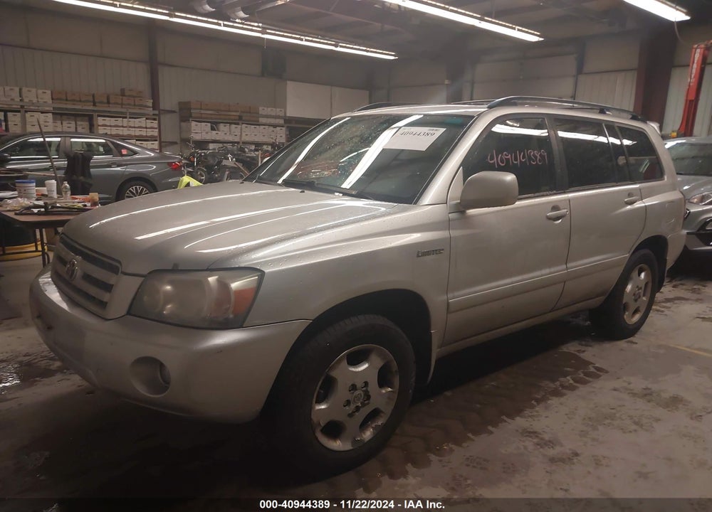 2004 TOYOTA HIGHLANDER LIMITED V6 VIN: JTEEP21A240025987