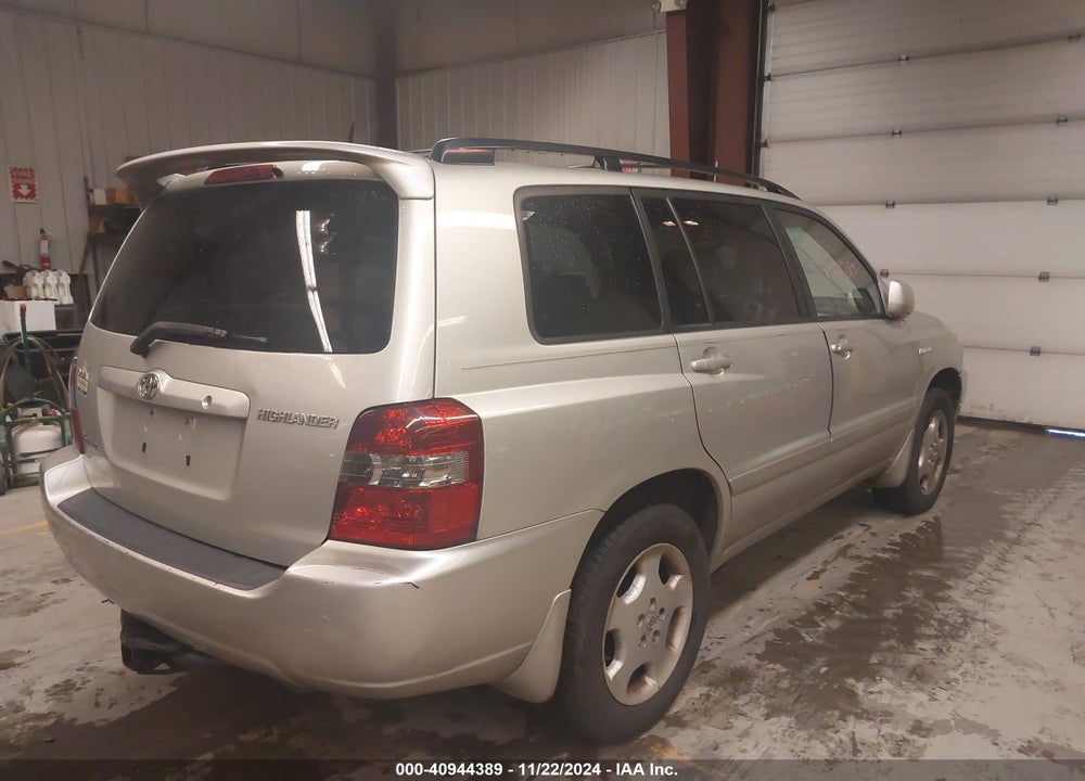 2004 TOYOTA HIGHLANDER LIMITED V6 VIN: JTEEP21A240025987