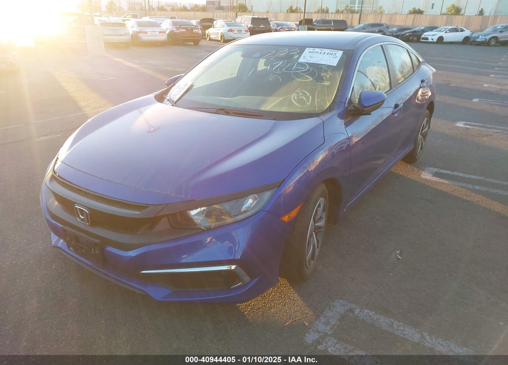 2019 HONDA CIVIC LX VIN: 19XFC2F61KE211436