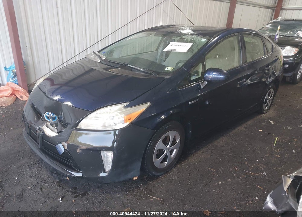 2012 TOYOTA PRIUS TWO VIN: JTDKN3DU2C1562568