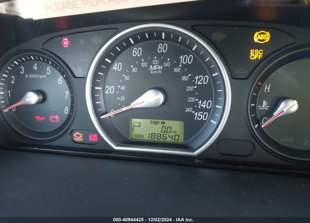 2007 HYUNDAI SONATA VIN: 5NPET46C17H283351