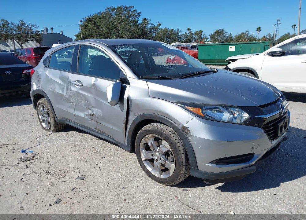 2018 HONDA HR-V LX VIN: 3CZRU6H35JG720379