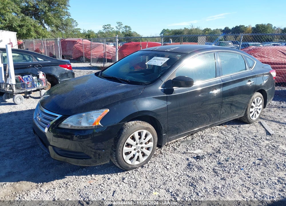 2015 NISSAN SENTRA S VIN: 3N1AB7AP5FY351801