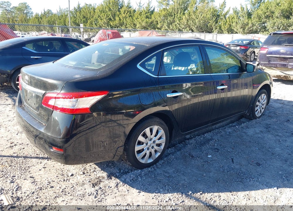 2015 NISSAN SENTRA S VIN: 3N1AB7AP5FY351801