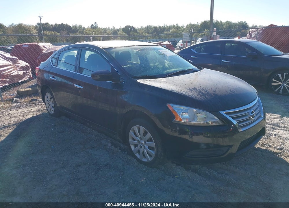 2015 NISSAN SENTRA S VIN: 3N1AB7AP5FY351801
