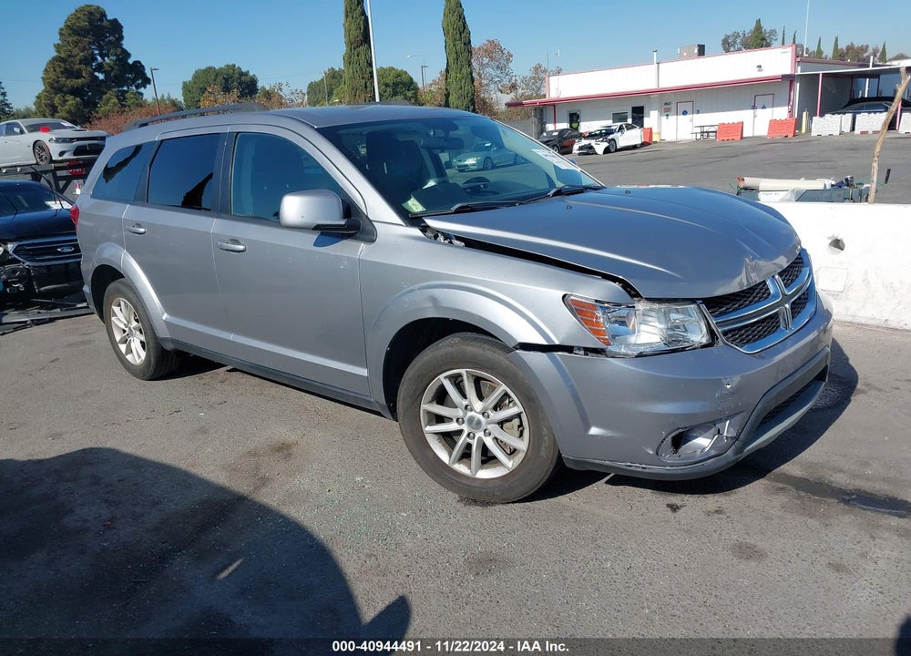 2017 DODGE JOURNEY SXT VIN: 3C4PDCBB5HT586521