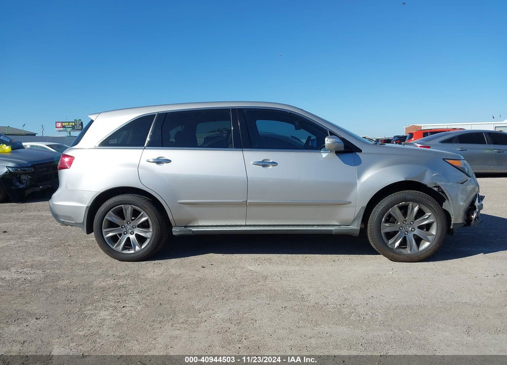 2011 ACURA MDX ADVANCE PACKAGE VIN: 2HNYD2H7XBH524284