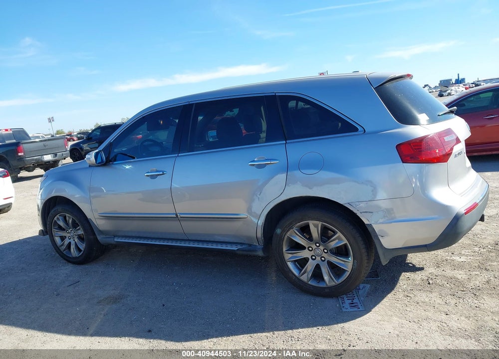 2011 ACURA MDX ADVANCE PACKAGE VIN: 2HNYD2H7XBH524284
