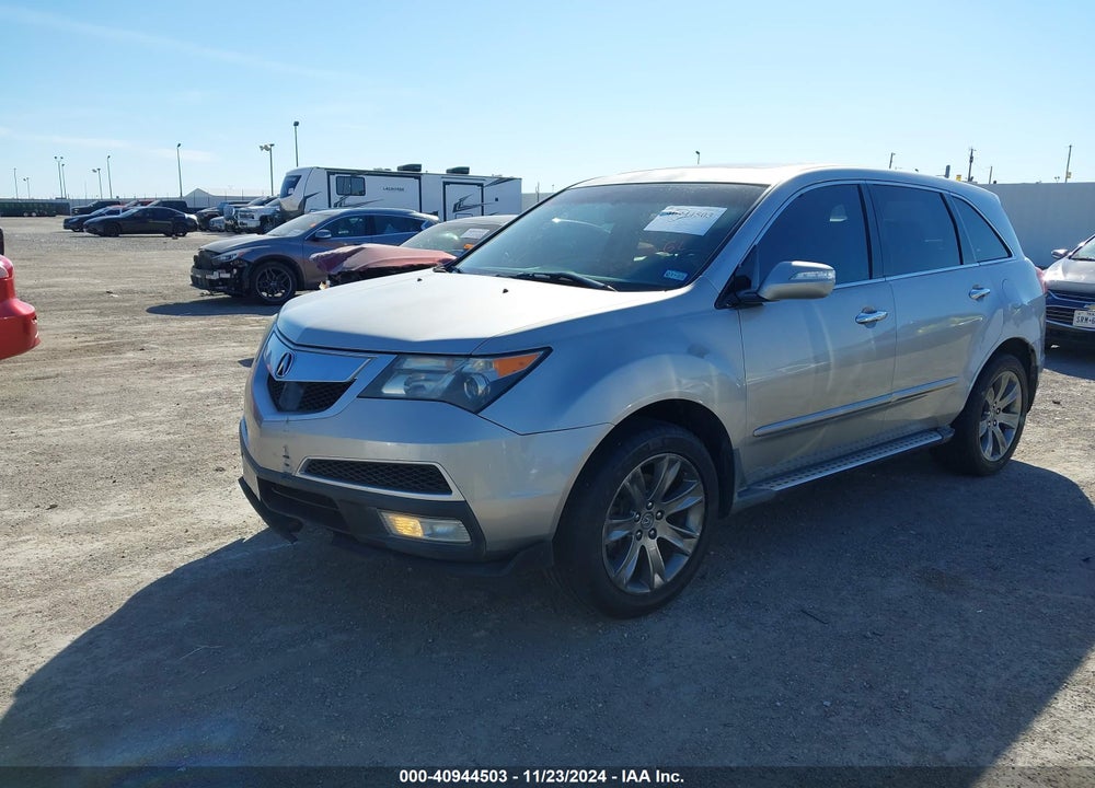 2011 ACURA MDX ADVANCE PACKAGE VIN: 2HNYD2H7XBH524284