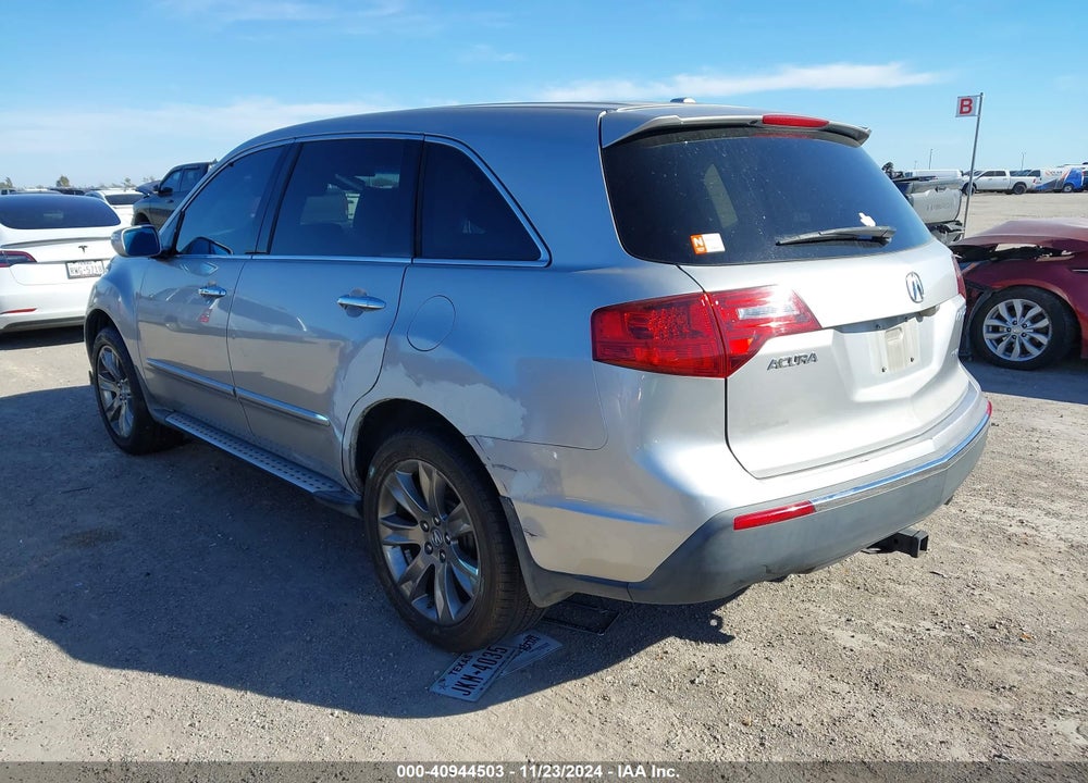 2011 ACURA MDX ADVANCE PACKAGE VIN: 2HNYD2H7XBH524284