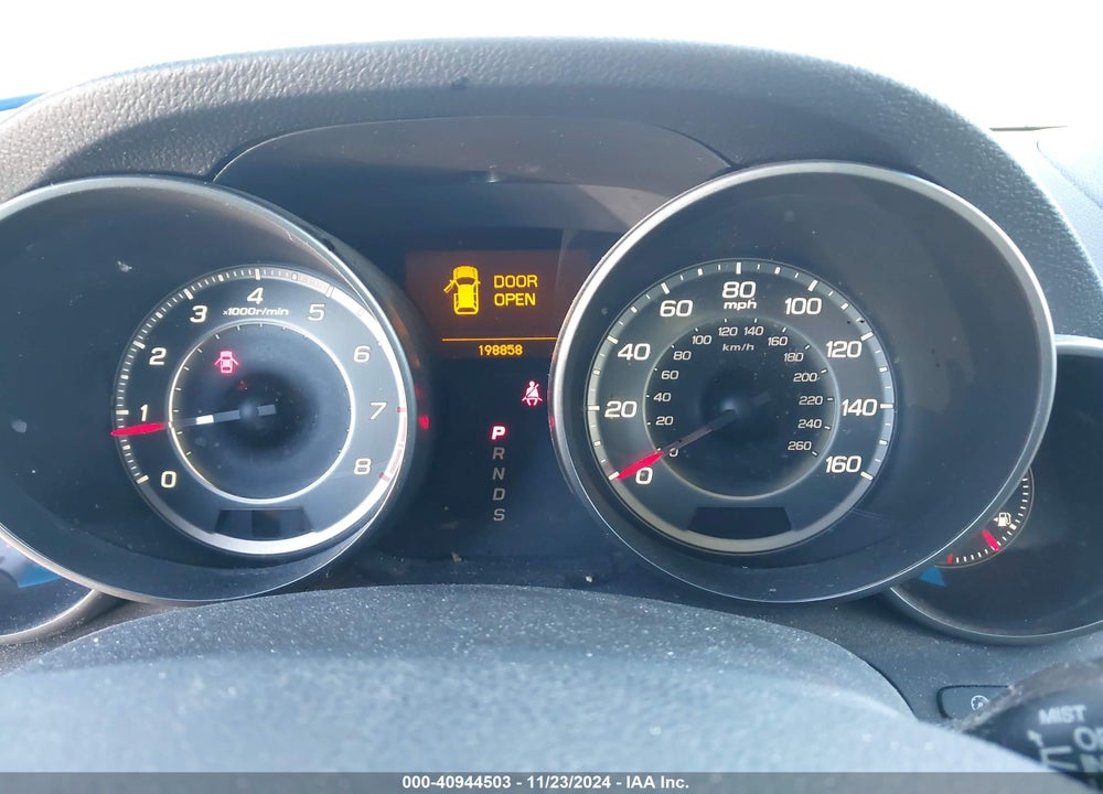 2011 ACURA MDX ADVANCE PACKAGE VIN: 2HNYD2H7XBH524284