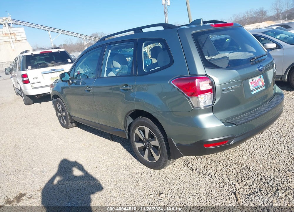 2018 SUBARU FORESTER 2.5I VIN: JF2SJABC5JH526535