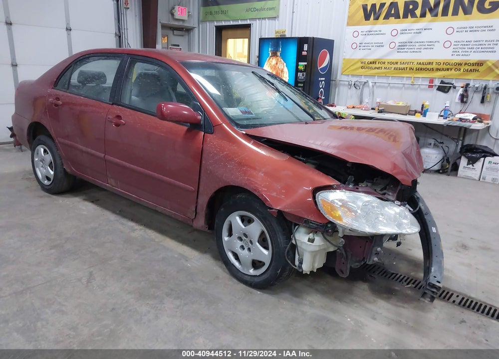 2003 TOYOTA COROLLA LE VIN: 1NXBR38EX3Z164834