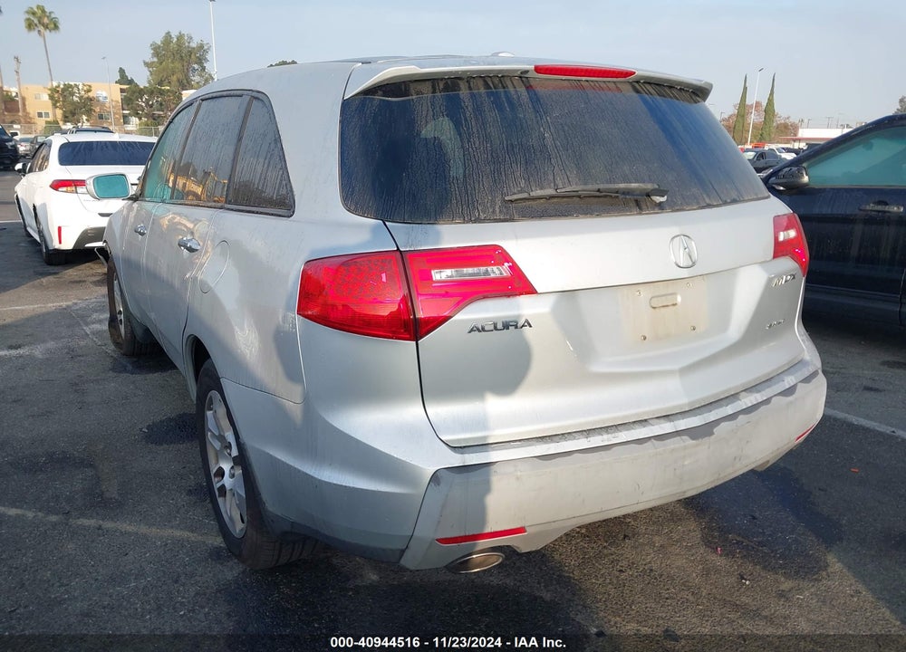 2007 ACURA MDX VIN: 2HNYD28237H545294