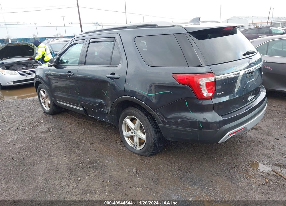 2017 FORD EXPLORER XLT VIN: 1FM5K8D85HGD97198