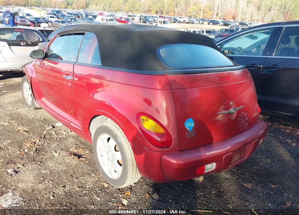 2005 CHRYSLER PT CRUISER TOURING VIN: 3C3EY55EX5T337256