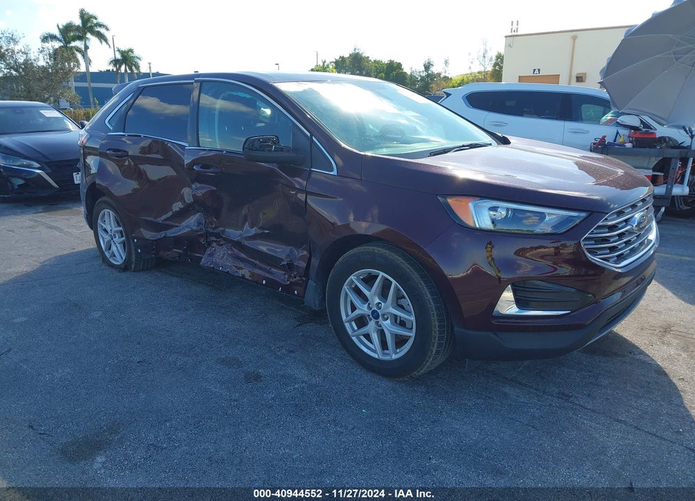 2022 FORD EDGE SEL VIN: 2FMPK4J98NBB06405