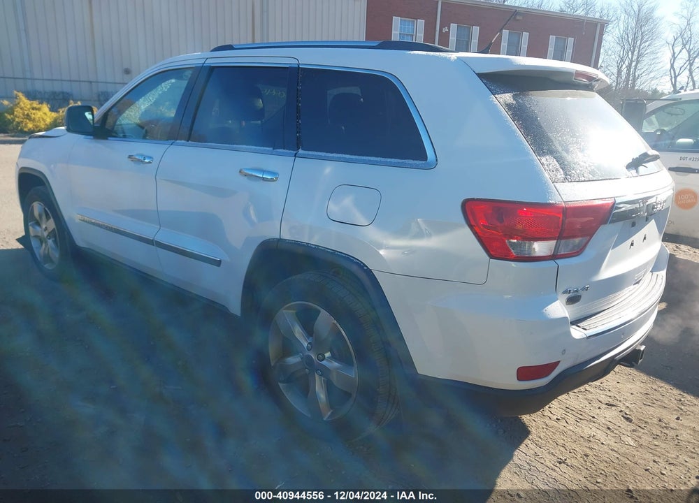 2013 JEEP GRAND CHEROKEE OVERLAND VIN: 1C4RJFCG8DC640574