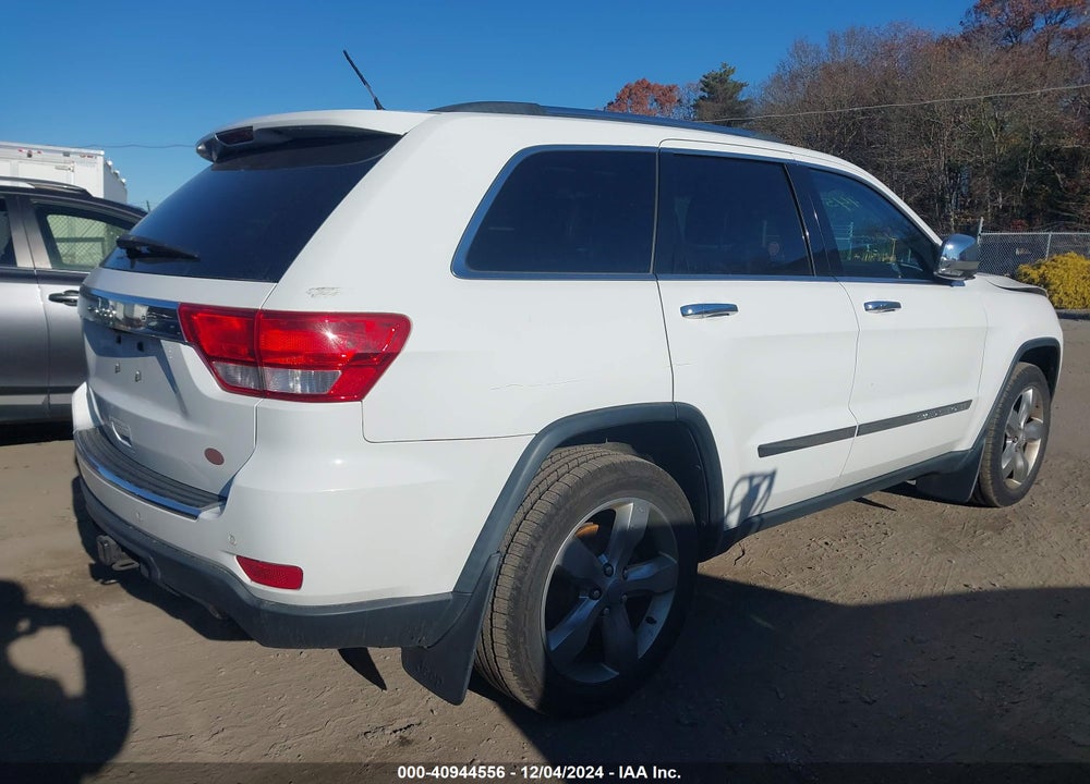 2013 JEEP GRAND CHEROKEE OVERLAND VIN: 1C4RJFCG8DC640574