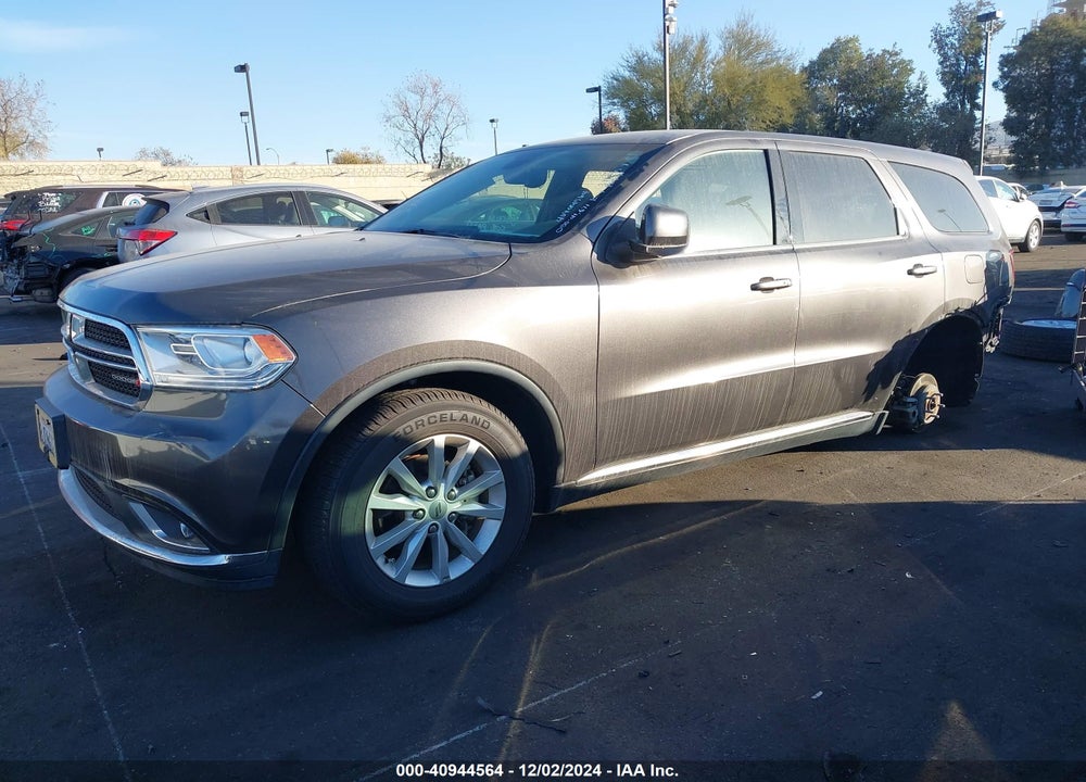 2019 DODGE DURANGO SXT RWD VIN: 1C4RDHAG7KC604815