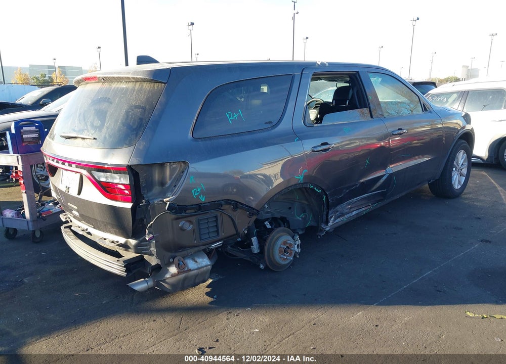 2019 DODGE DURANGO SXT RWD VIN: 1C4RDHAG7KC604815