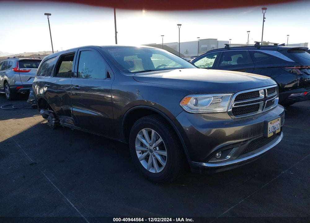 2019 DODGE DURANGO SXT RWD VIN: 1C4RDHAG7KC604815