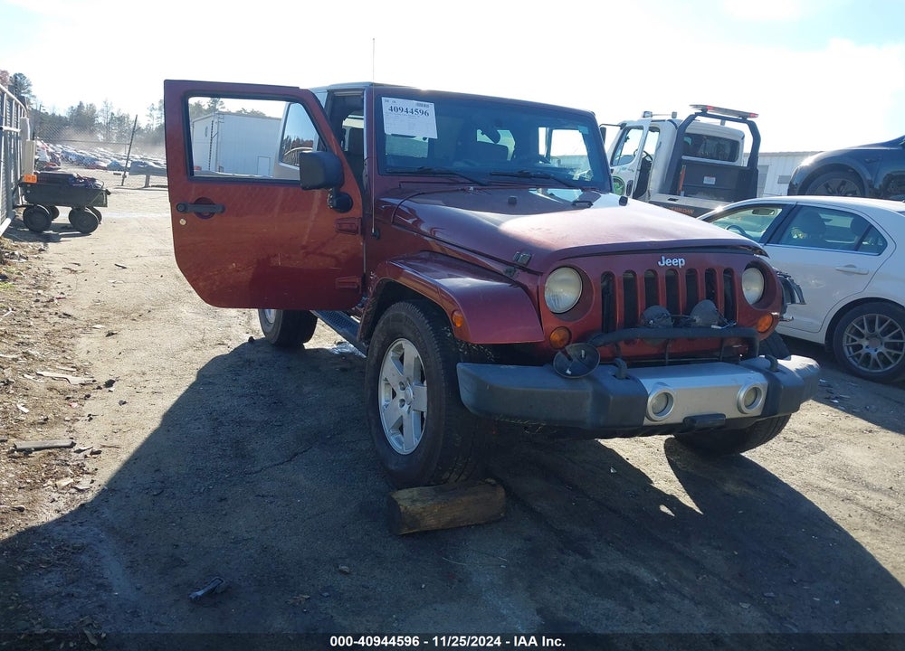 2008 JEEP WRANGLER SAHARA VIN: 1J4FA54138L535450