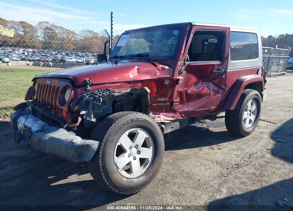 2008 JEEP WRANGLER SAHARA VIN: 1J4FA54138L535450
