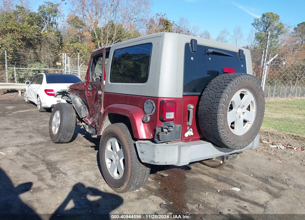 2008 JEEP WRANGLER SAHARA VIN: 1J4FA54138L535450