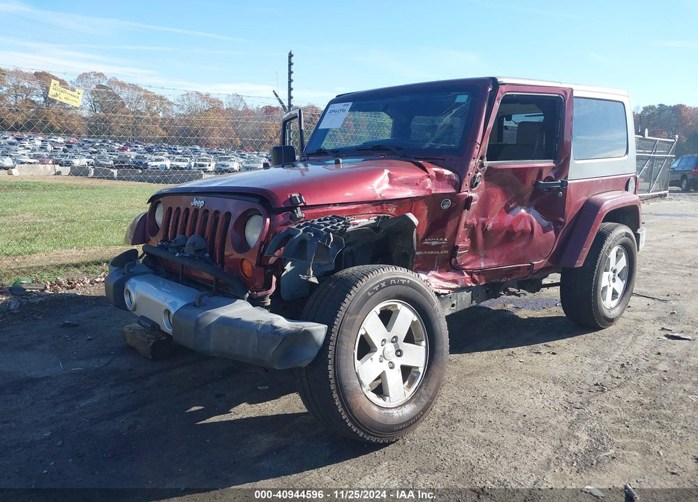 2008 JEEP WRANGLER SAHARA VIN: 1J4FA54138L535450