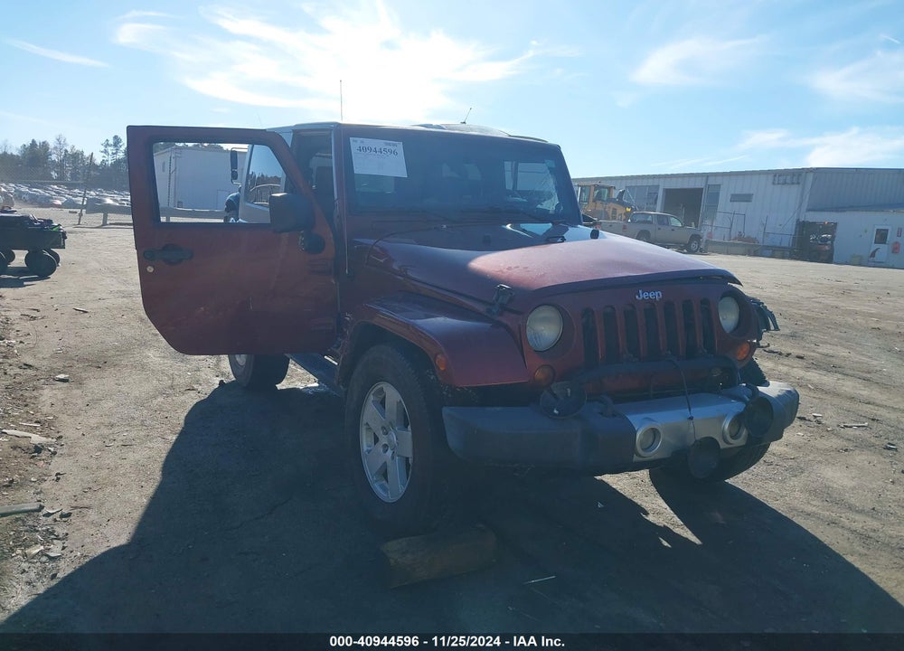 2008 JEEP WRANGLER SAHARA VIN: 1J4FA54138L535450