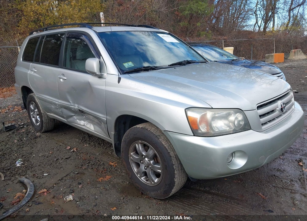 2005 TOYOTA HIGHLANDER V6 VIN: JTEEP21A250127940