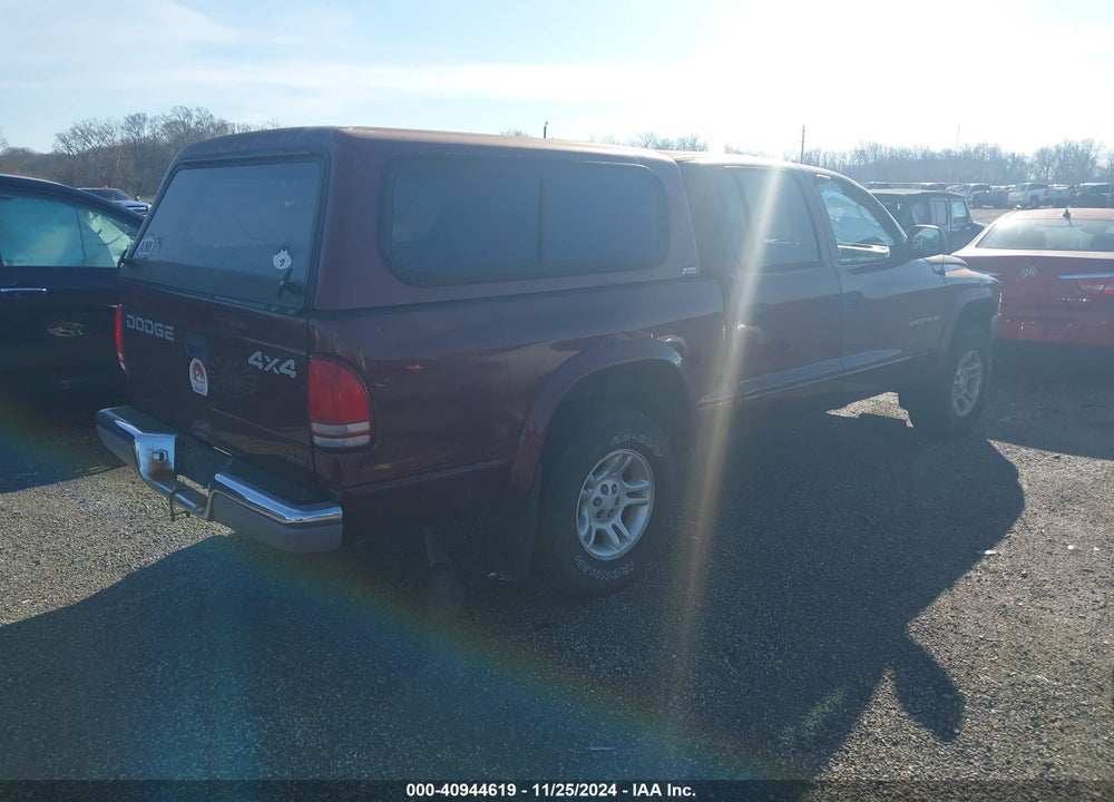 2001 DODGE DAKOTA SLT/SPORT VIN: 1B7HG2AN61S286785