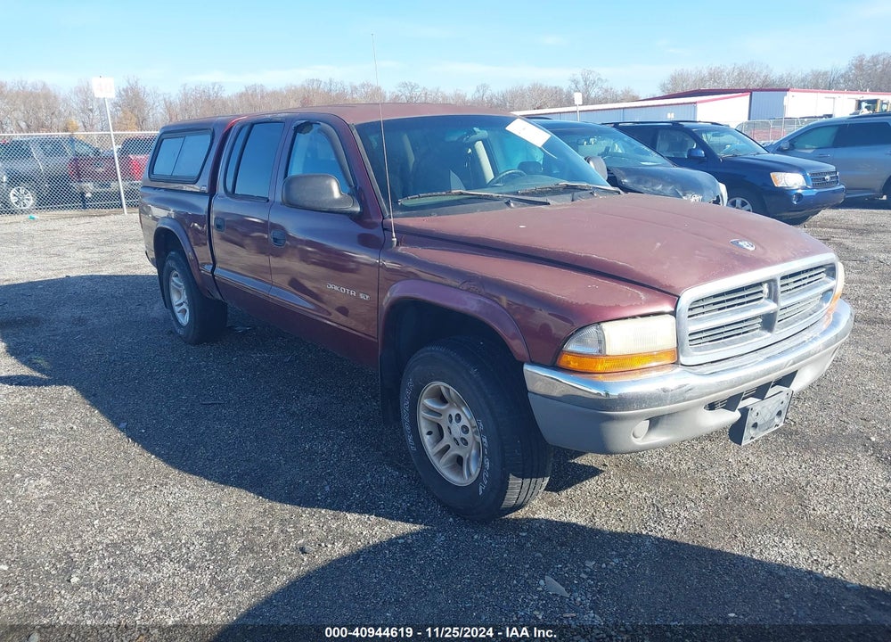 2001 DODGE DAKOTA SLT/SPORT VIN: 1B7HG2AN61S286785